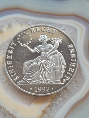 Deutsche ecu gedenkprägung - deutsche, ecu-gedenkprägung
