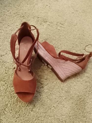 Sandalen ugg espadrille wedge - sandalen,