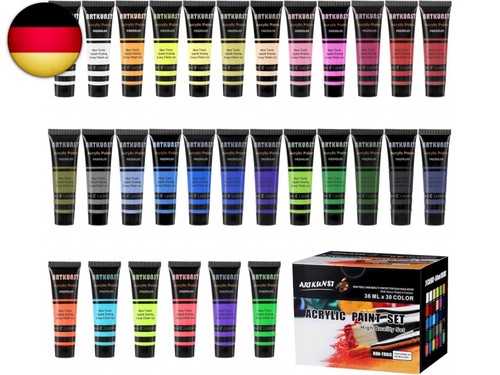 Acrylfarben set 36 ml - acrylfarben, 30