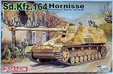 Dragon 6165 Sd.Kfz.164 Hornisse (Nashorn Early variant) 1:35 Neu Decals defekt
