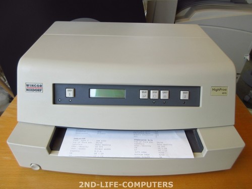 Wincor nixdorf highprint - nixdorf, 4915