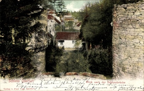 Querfurt saalekreis - ak,