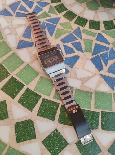 Vintage lcd digitaluhr seiko - vintage,