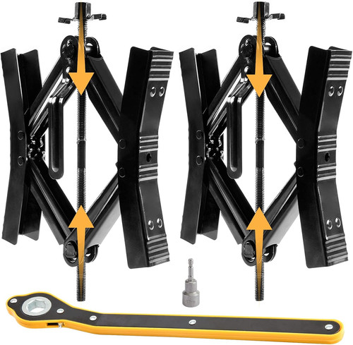 Camper wheel chock - chock, stabilizer