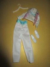 1085) ZWEITEILIGER FESTLICHER BARBIE KEN ANZUG MATTEL+ALTE WEISSE SCHUHE+BÜGEL