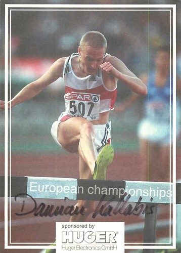 Damian kallabis autogrammkarte - damian,