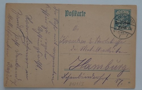 Ganzsache wappen am - dr,