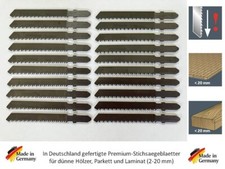 20 x Stichsägeblatt T-Schaft