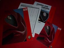 ALFA ROMEO GTV 916 2.0 T.Spark 16V L V6 TB 3.0 V6 24V L Prospekt Preisliste 1997