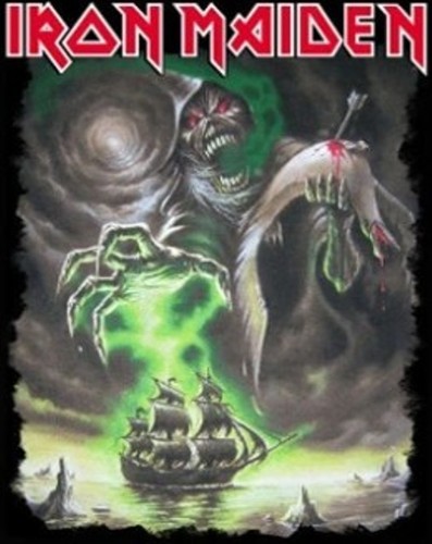 Shirt iron maiden the rime - maiden,
