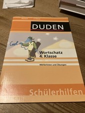 Duden Schülerhilfen Deutsch - Wortschatz 4. Klasse - Wörterlisten und Übungen