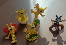 Sammelfiguren, Marsupilami, 5er Set, Kölln, Vintage, komplett