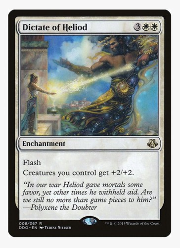 Dictate heliod mtg - mtg, duel