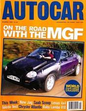 AUTOCAR MAGAZINE 19-APR-95 -