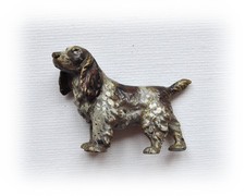Wiener Bronze Hund Spaniel