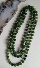 Halskette 120 cm Jade Nephrit