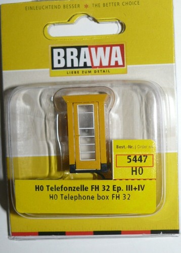 Brawa 5447 telefonzelle - brawa, telefonzelle 