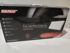 Selfsat H30 D1 Flachantenne für 1 Teilnehmer weiß