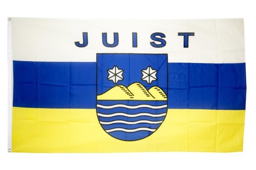 Fahne deutschland stadt - deutschland, juist