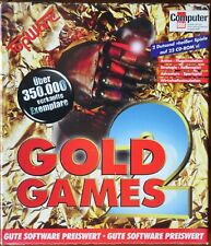 Retro PC Spiele - Gold Games 2 - 24 Spiele auf 22 CD-ROMs im Original-Karton