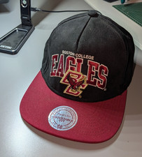 Boston College Eagles Football Cap Kappe Basecap Vintage Mitchell & Ness