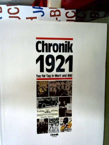 Chronik 1921 - chronik, /