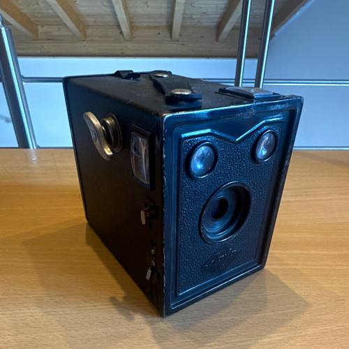 Agfa boxkamera vintage alt - boxkamera, vintage/alt