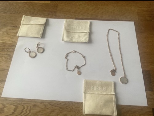 Purelei roségold schmuck set - schmuck,
