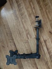 2 Fach Monitorhalterung Monitor Bildschirm Doppel Halter Ständer 13"-30" NEU