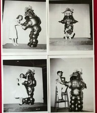 Alarm im Weltall - Robby the Robot -  Reproduktion von 4 Studio-Fotos