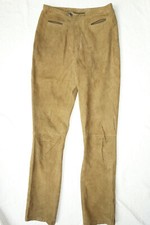 MEINDL Trachtenhose Lederhose Ziegenleder? 40 helleres braun gerader Schnitt