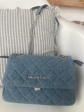 VALENTINO Tasche • DENIM • silberfarbene Kette • NEU & UNBENUTZT ❤️