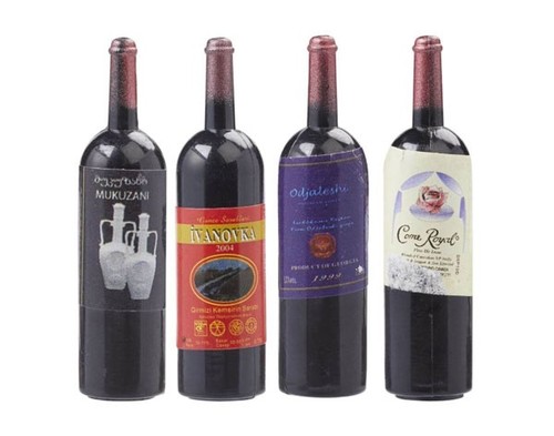 Deko miniatur wein flasche - miniatur,
