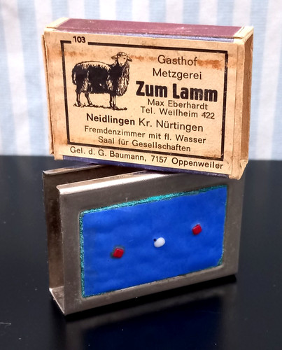 Vintage streichholzschachtel - vintage,