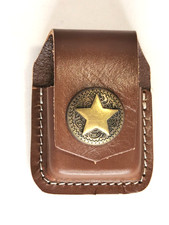 Echt Leder Feuerzeug Tasche