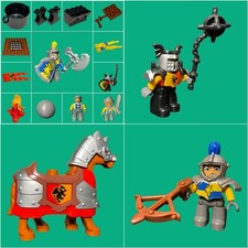 Lego Duplo Ritterburg Ritter Figuren und Zubehör zum Auswählen #D/14