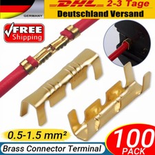 Kabelverbinder Stoßverbinder 0,5–1,5 mm² Crimpverbinder Quetsch-Verbinder Set