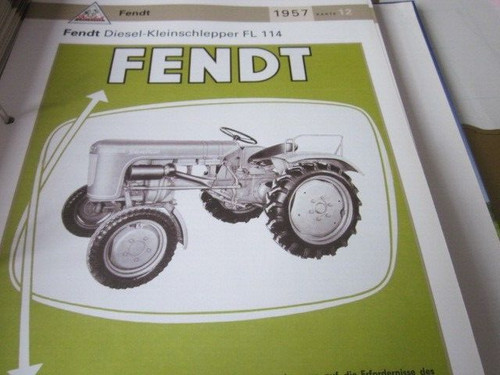 Traktor fendt kleinschlepper - fendt,