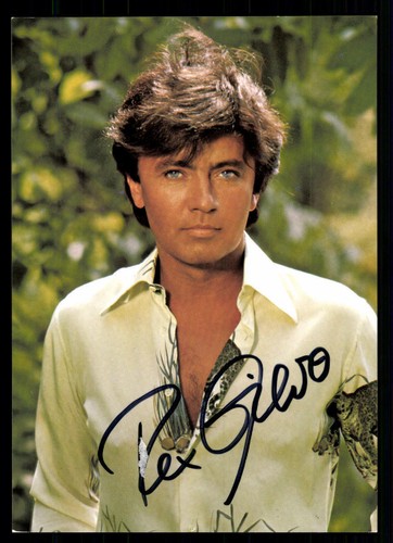 Rex gildo autogrammkarte - rex,