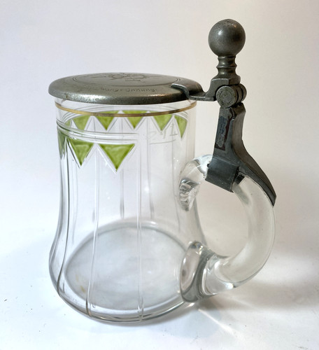 Antiker jugendstil bierkrug - antiker,