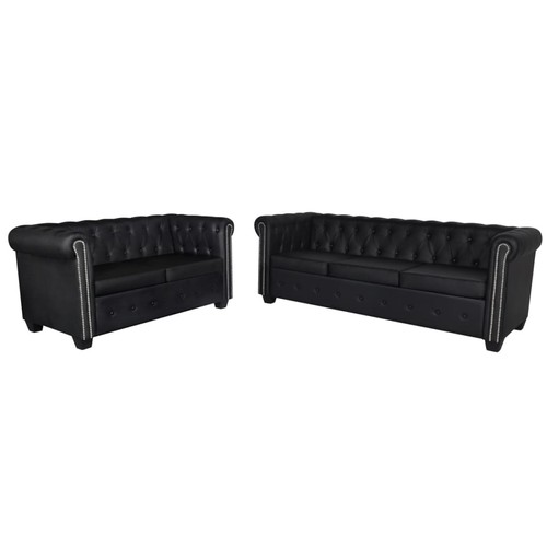 Chesterfield sofa sitzer - sofa, 2/3