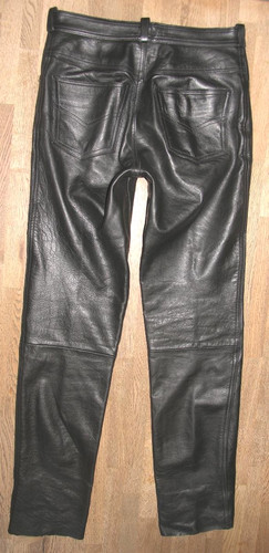 Raberg herren lederjeans - /,