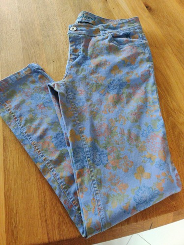 Hose jeansschnitt bunt 42 - bunt, 40-42