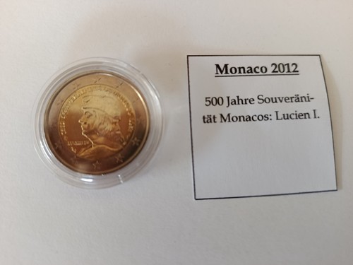 Euro münze monaco 2012 - 2012,