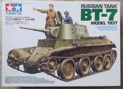 Tamiya 35327 russian tank 7 - tamiya,