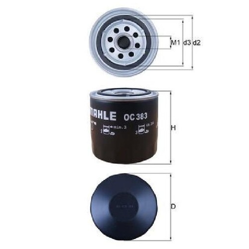 ölfilter für glas 1700 gt - Ölfilter, 04