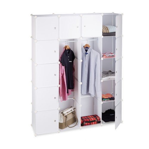 Kleiderschrank stecksystem