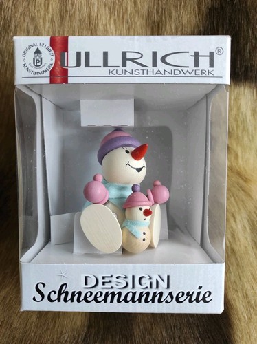 Miniaturfigur schneemann neu - ,