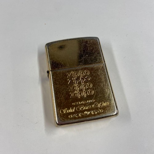Zippo solid brass bradford - zippo,