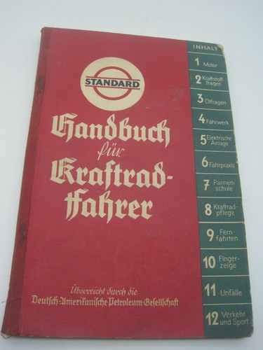 Handbuch für kraftradfahrer - handbuch,